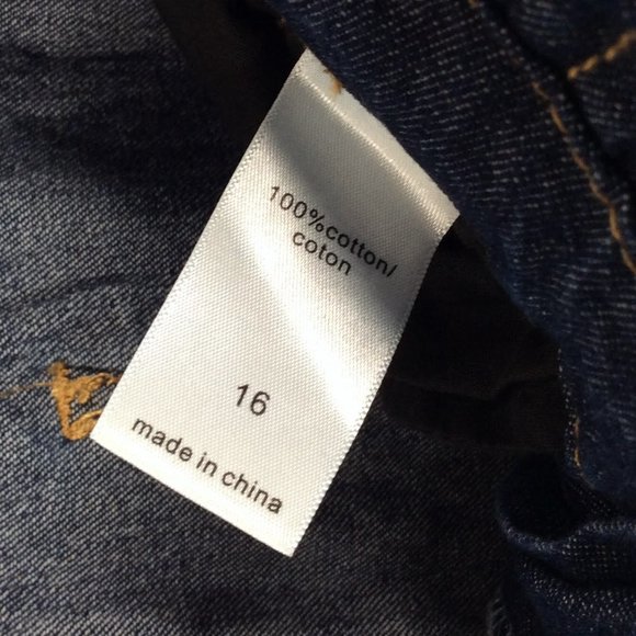 NEW Maurices Wide Leg Denim Chambray Belted Jeans Pants Womens Size 16 High Rise - Picture 7 of 8